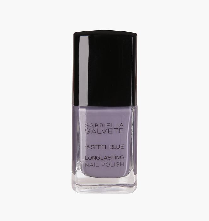 LONGLASTING NAIL POLISH STEEL BLUE